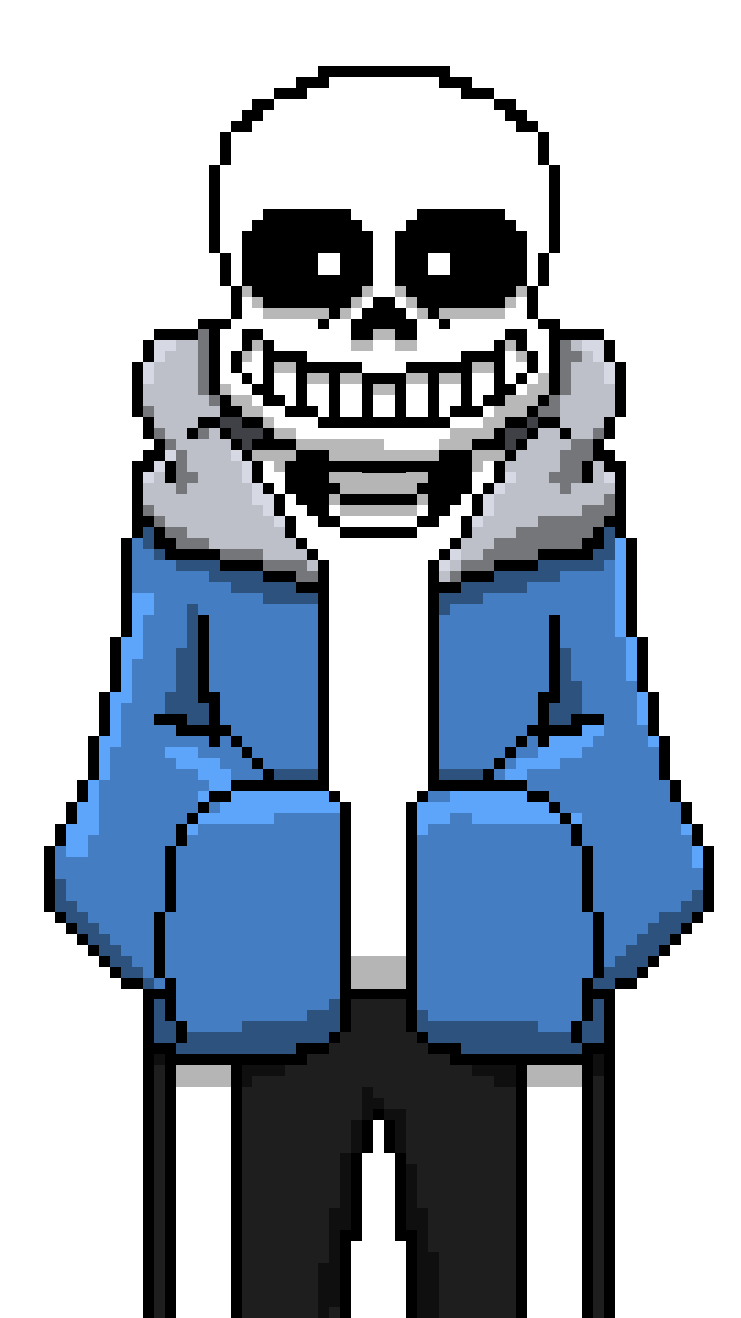 Undertale sans Pixelart by chichi3002 on DeviantArt