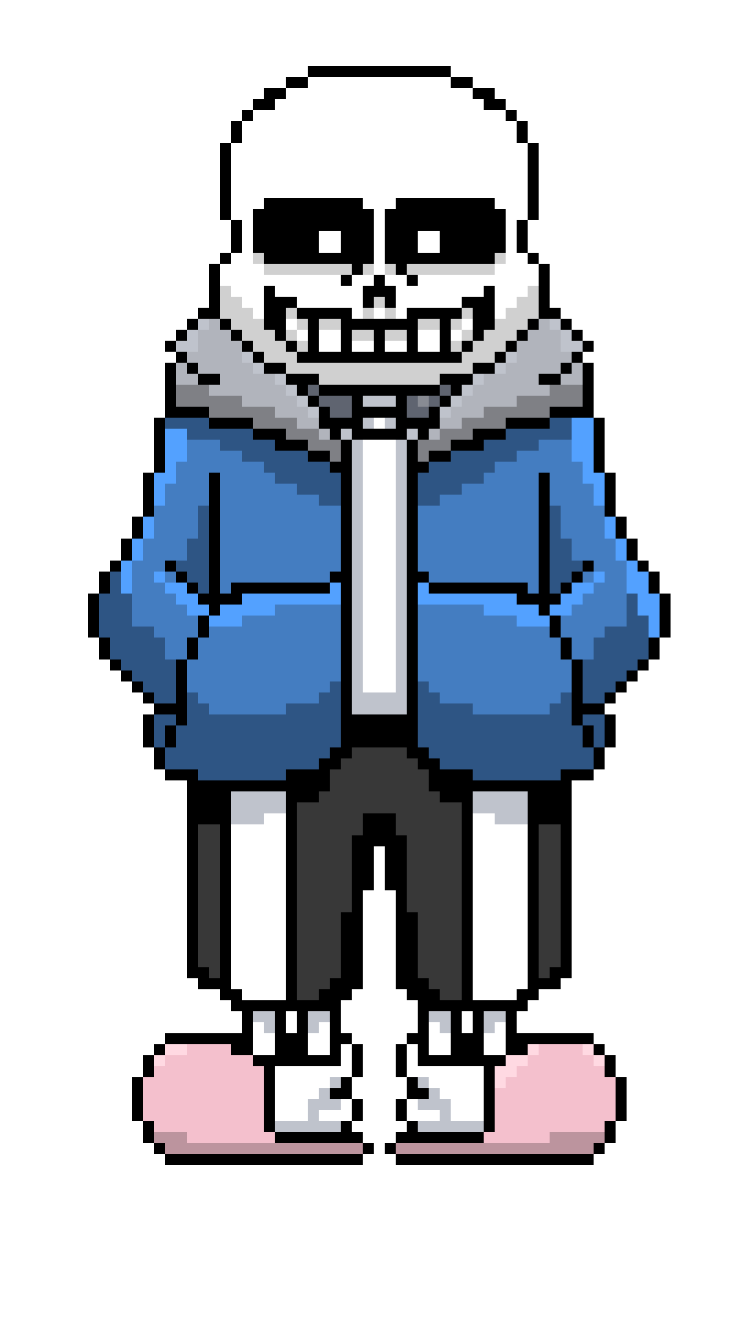 Undertale sans Pixelart by chichi3002 on DeviantArt