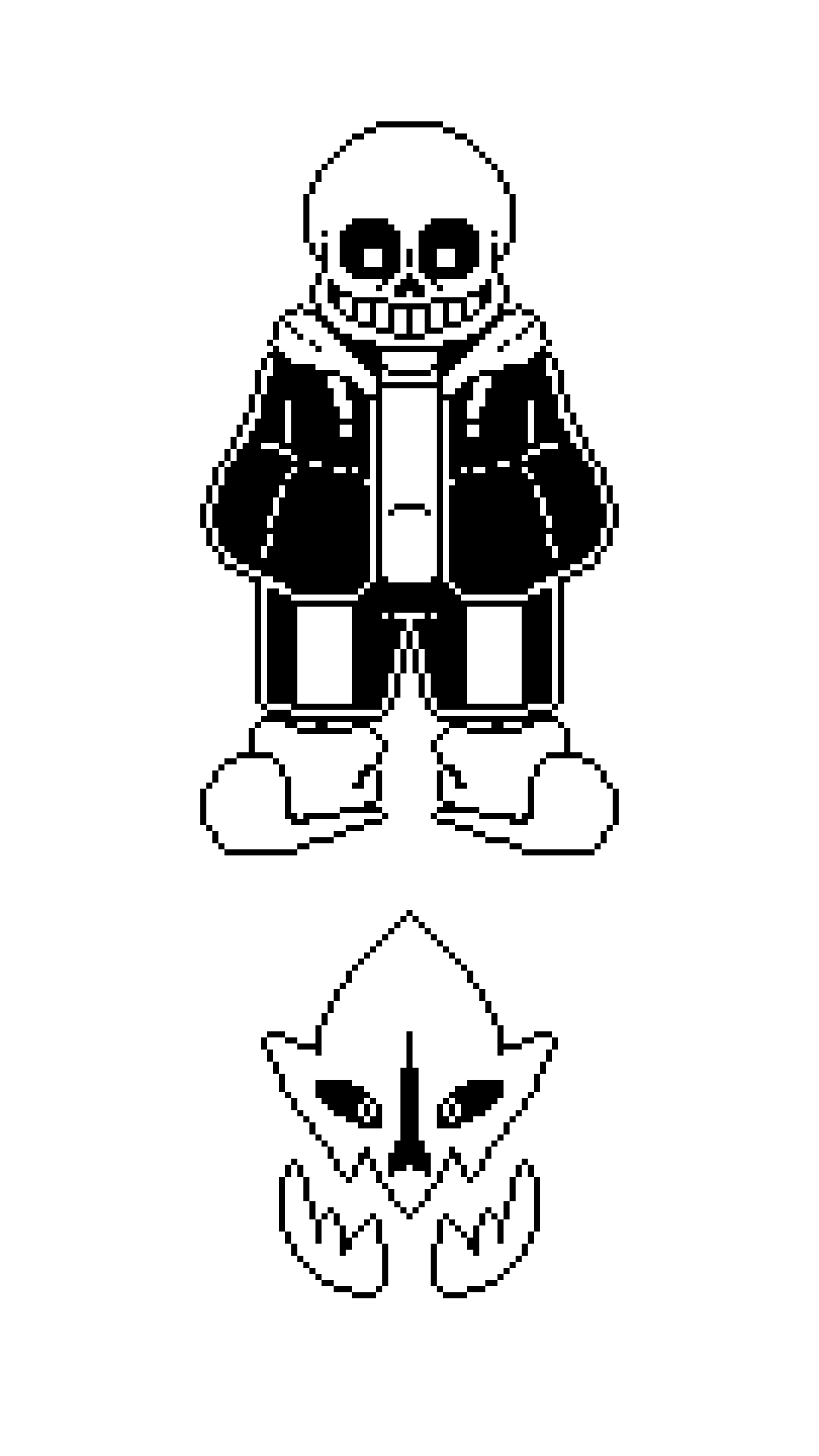 undertale sans pixel art by chichi3002 on DeviantArt