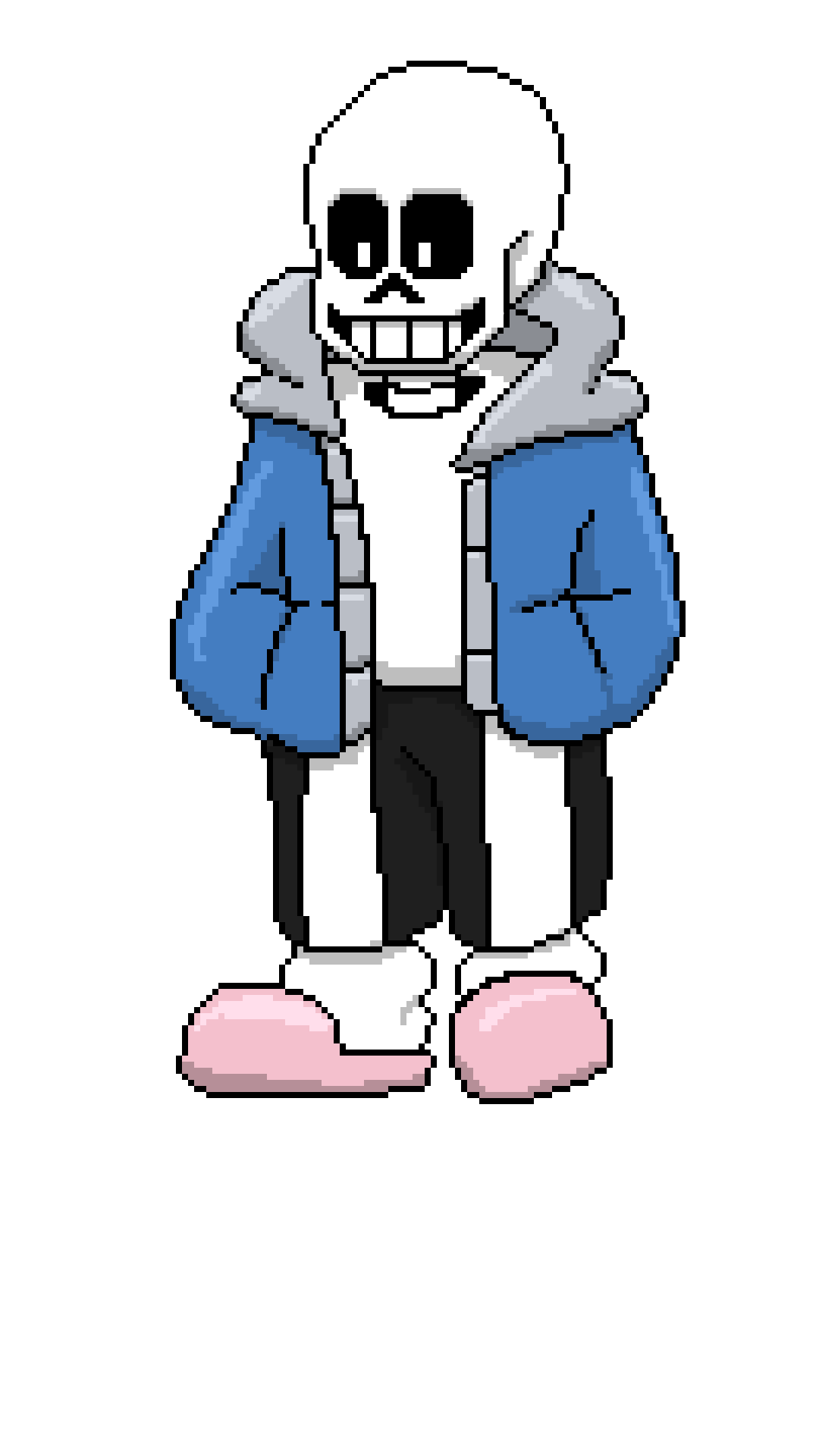 Undertale sans Pixelart by chichi3002 on DeviantArt