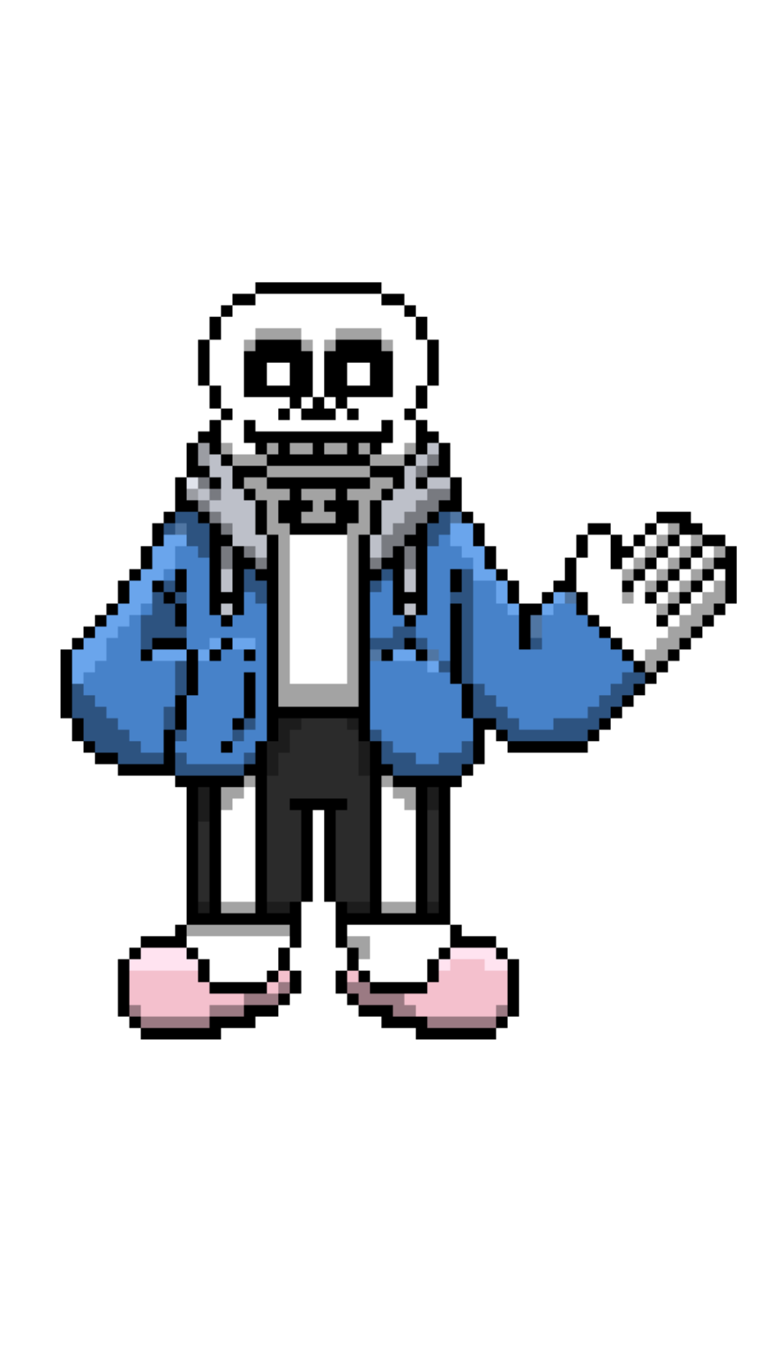 Undertale sans Pixelart by chichi3002 on DeviantArt