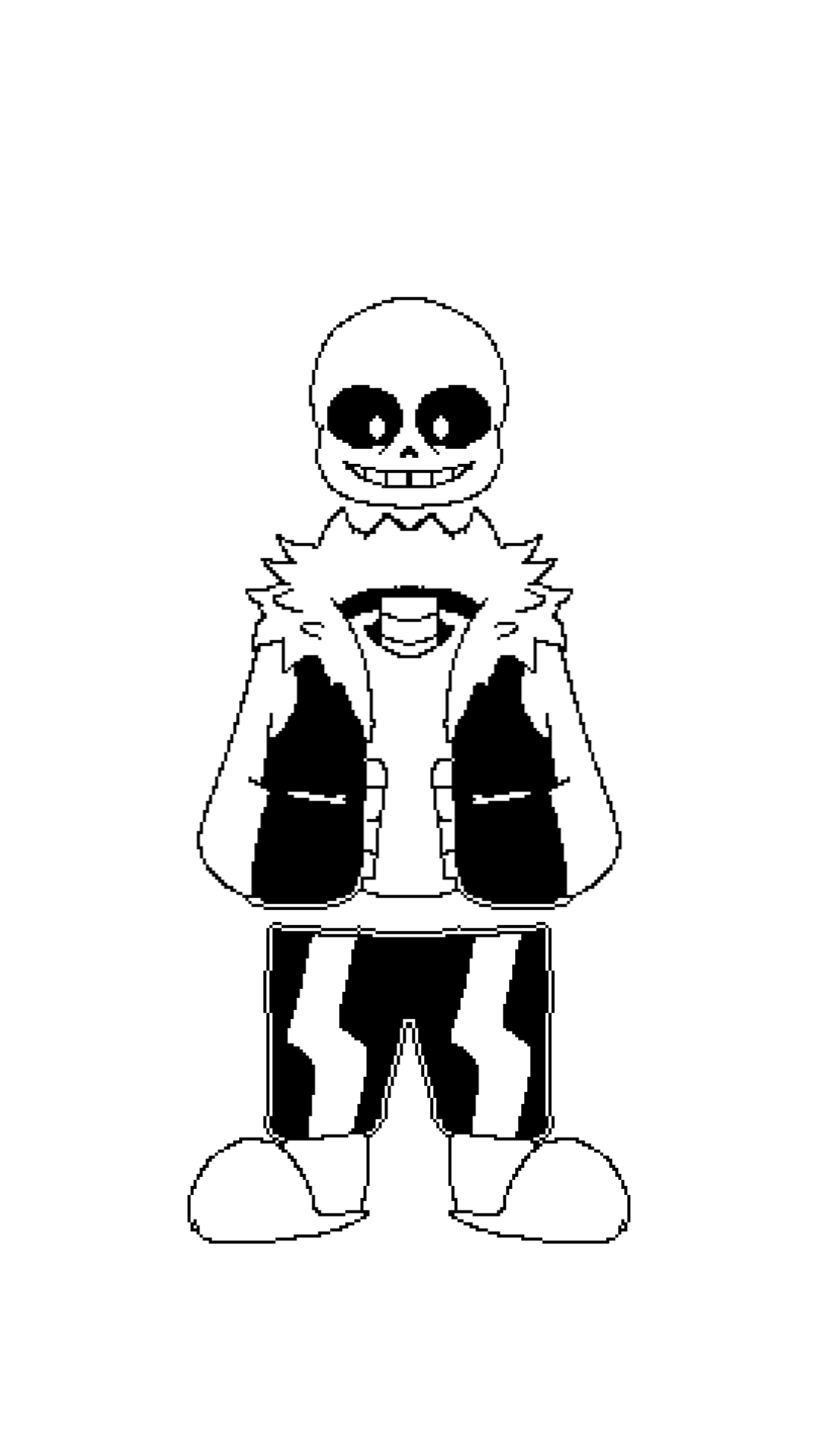 undertale sans pixel art by chichi3002 on DeviantArt