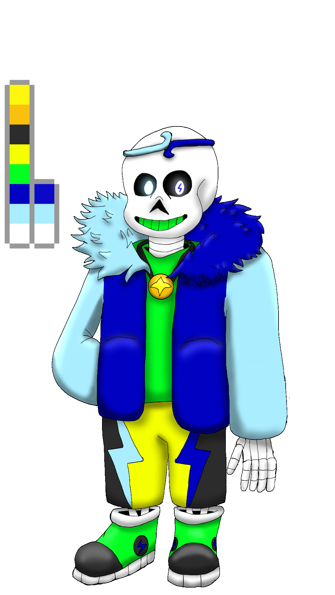 underBattery sans pixel art version two by chichi3002 on DeviantArt