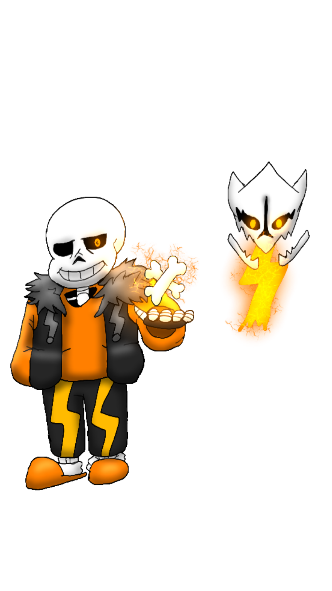 undertale sans and gaster blaster Pixelart by chichi3002 on DeviantArt