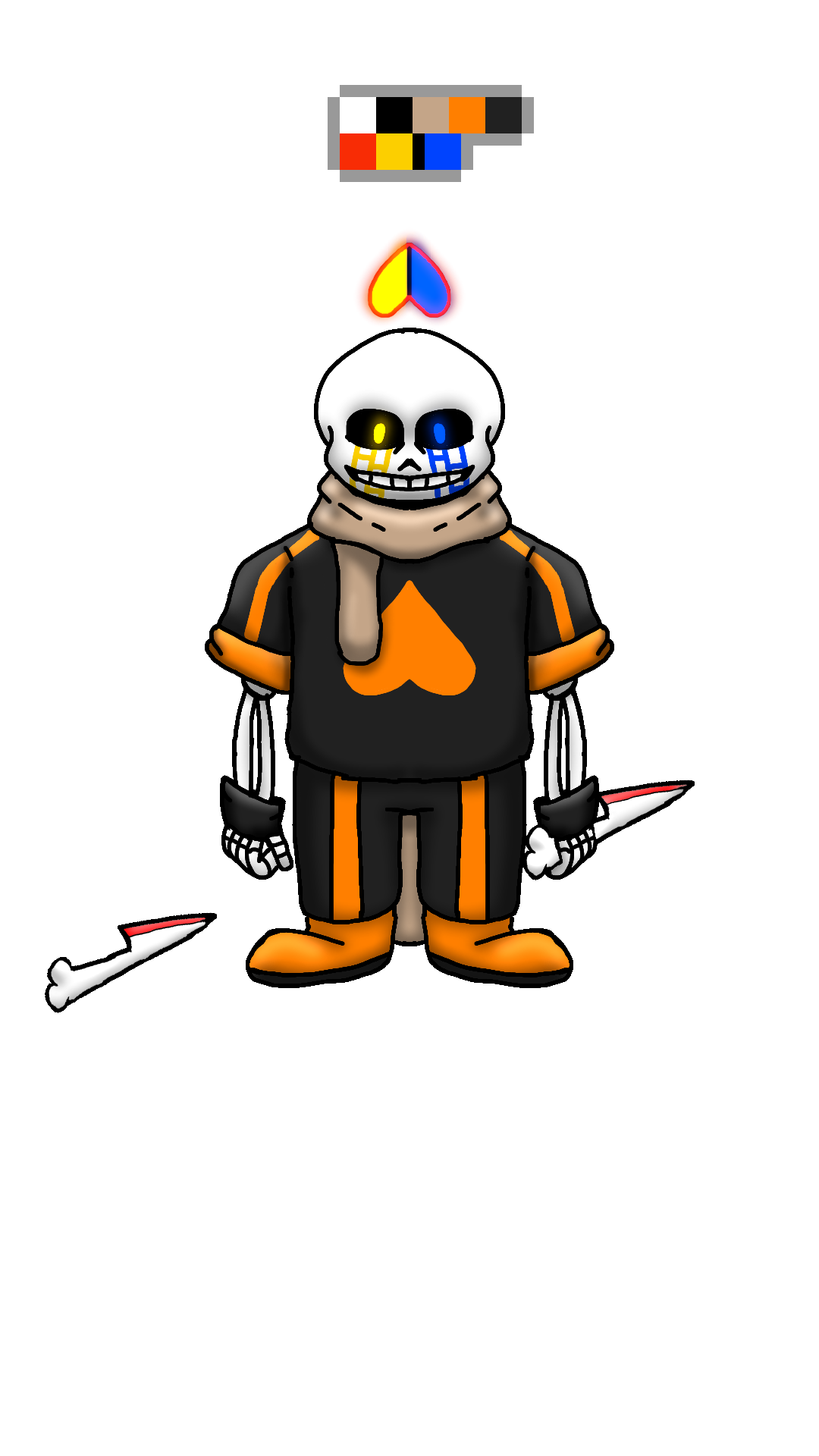 Undertale sans Pixelart by chichi3002 on DeviantArt