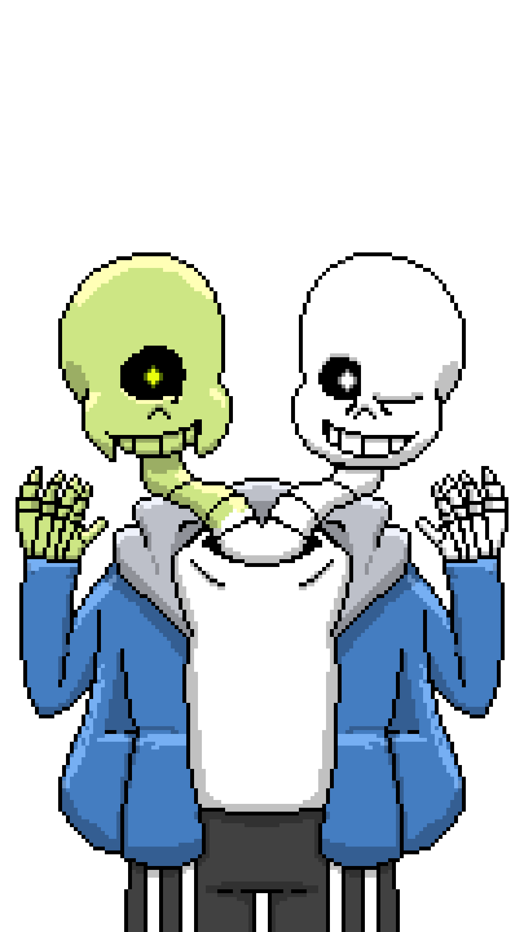 Undertale sans Pixelart by chichi3002 on DeviantArt