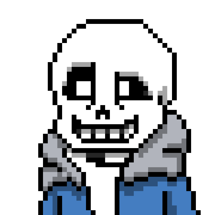 Undertale sans Pixelart by chichi3002 on DeviantArt