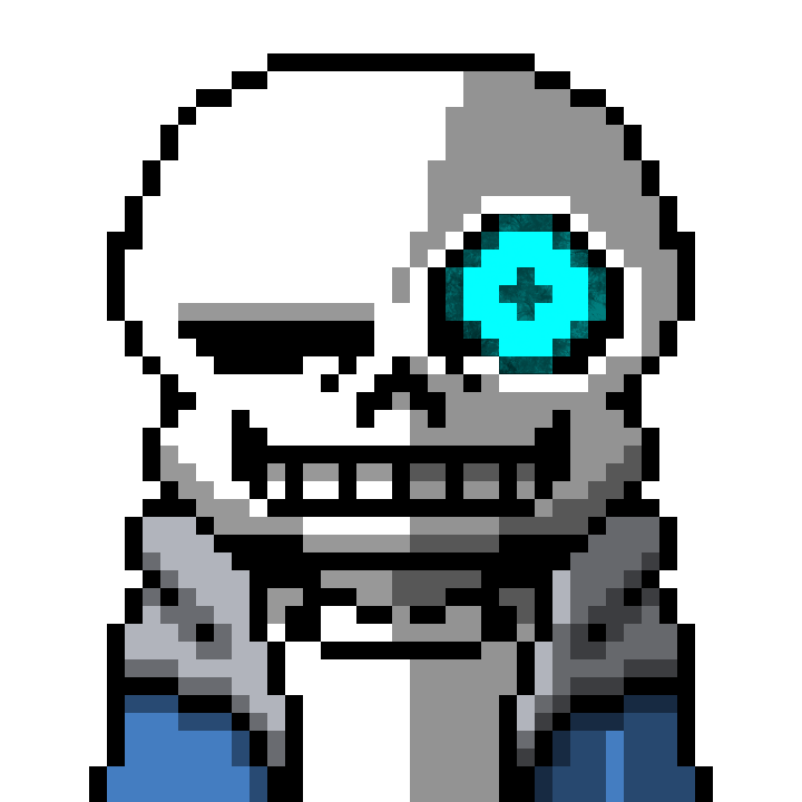 Undertale Aftertale Sans Pixel Art Maker Png Undertale - Undertale