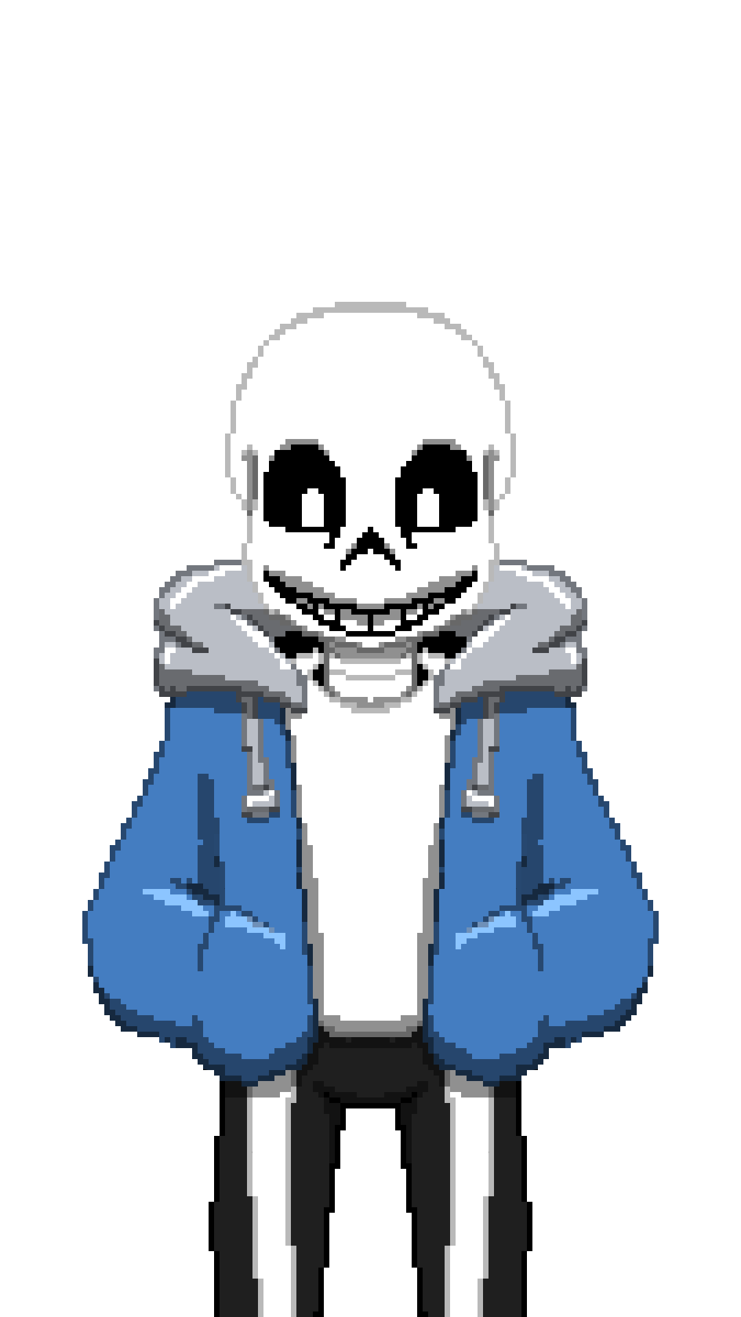 Undertale sans Pixelart by chichi3002 on DeviantArt