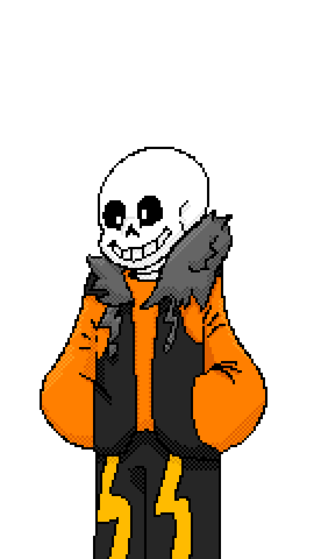 undertale sans and gaster blaster Pixelart by chichi3002 on DeviantArt