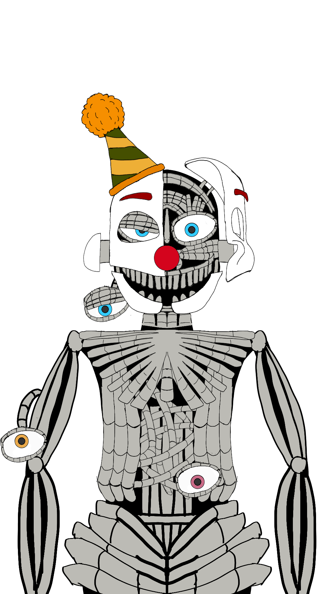 Five nights at Freddys Sister Location ennard by chichi3002 on DeviantArt