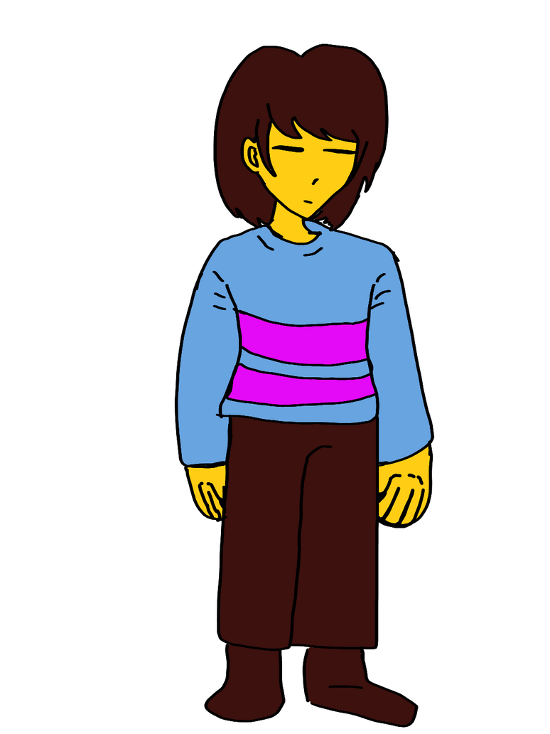 Fallbacktale Frisk Undertale Frisk by chichi3002 on DeviantArt