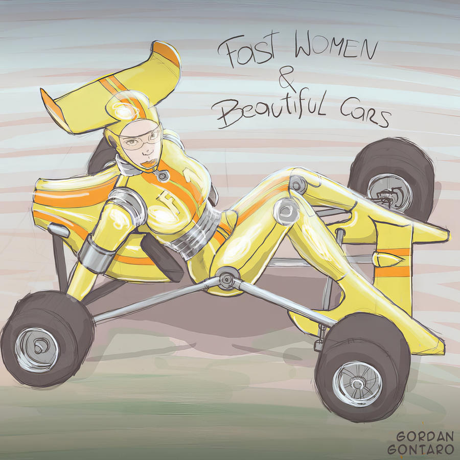 Deviantart Woman Car Fast Women and Beautiful Cars by GordanGontaro on DeviantArt