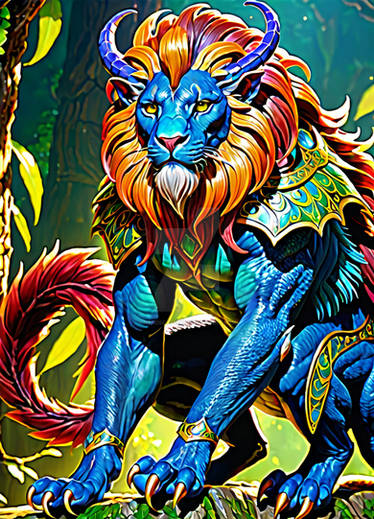 Blue Manticore