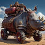 Steam Punk Rhino Tank