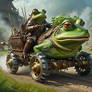Steam Punk Frog Wagon 3