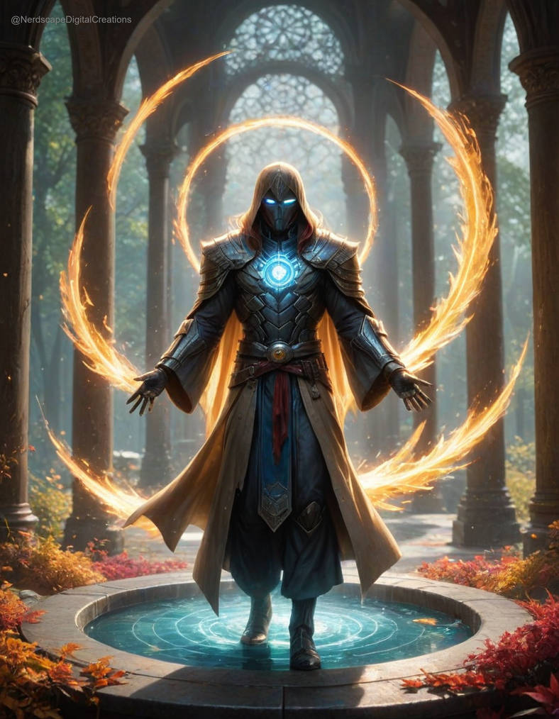 Arch Techno Mage by nerdscapedc on DeviantArt
