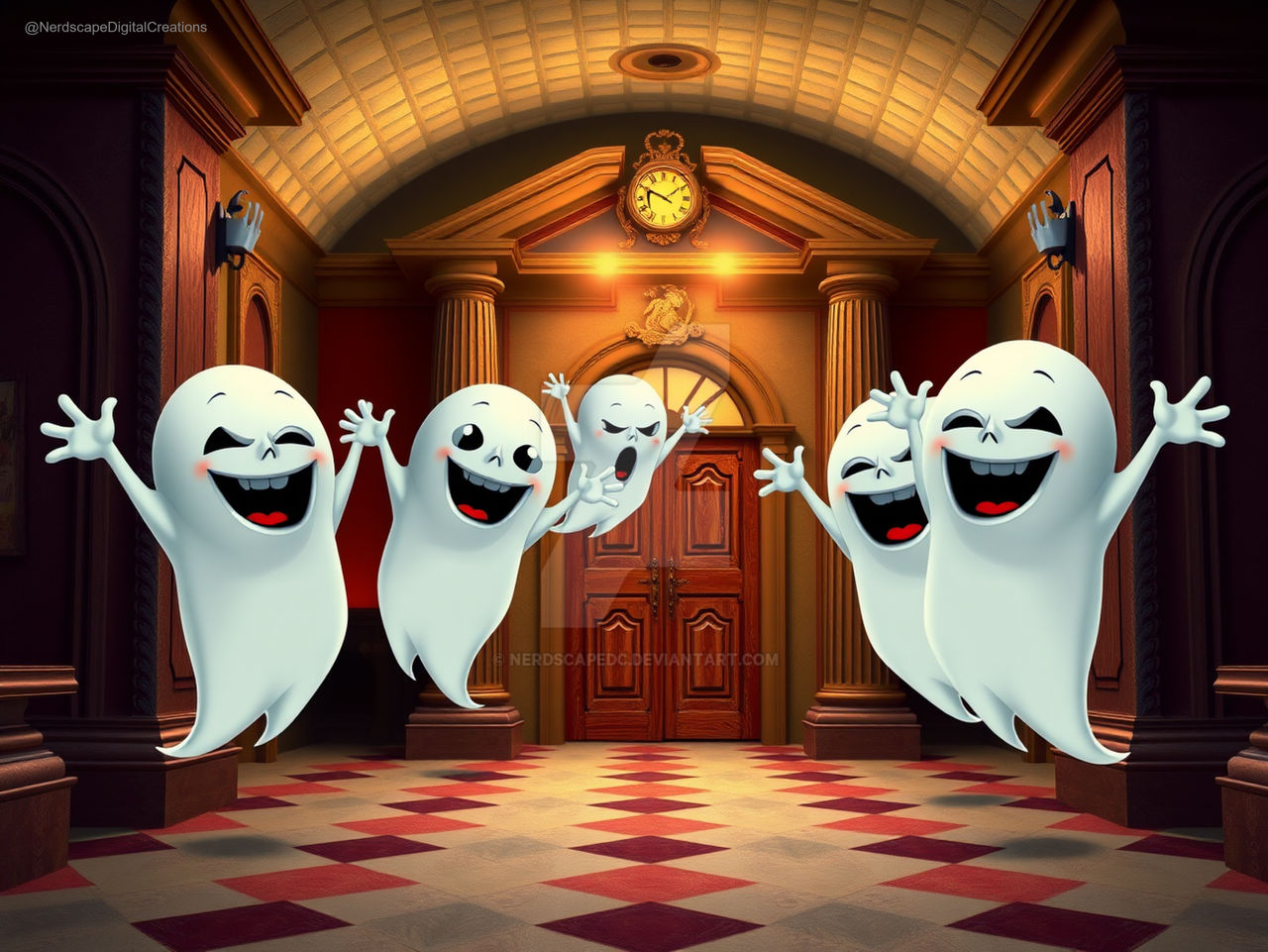 Grining Ghosts (4) by nerdscapedc on DeviantArt