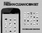 Fresh N Clean Icon Set