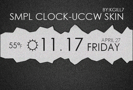 SMPL CLOCK UCCW SKIN by kgill77