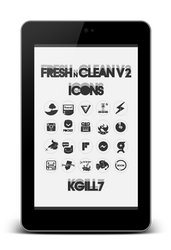 FreshNClean V2 Icons.