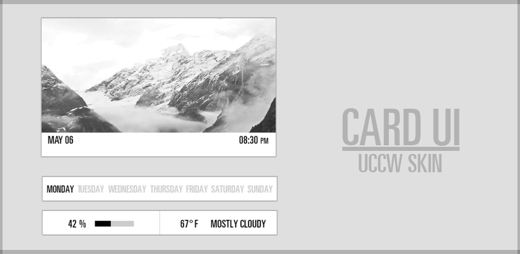 Card UI UCCW Skin.