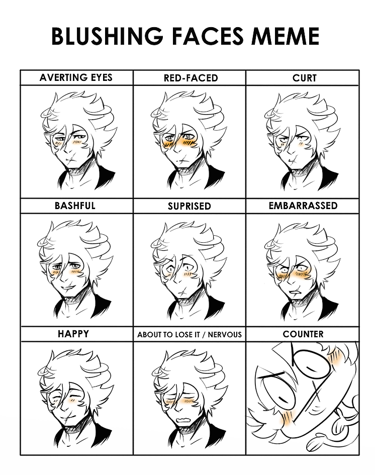 Vlasse Blushing Meme