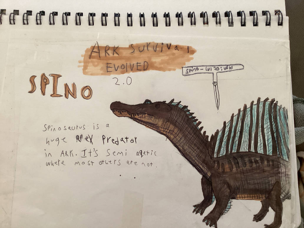 Ark survival evolved new spino by styracoart on DeviantArt