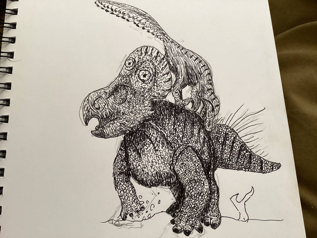 Pouncing Raptor Outline Velociraptor pouncing on protoceratops! by styracoart on DeviantArt
