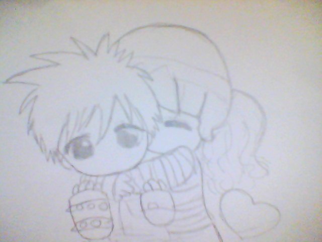 cute anime love hug sketch by dbz98 on DeviantArt