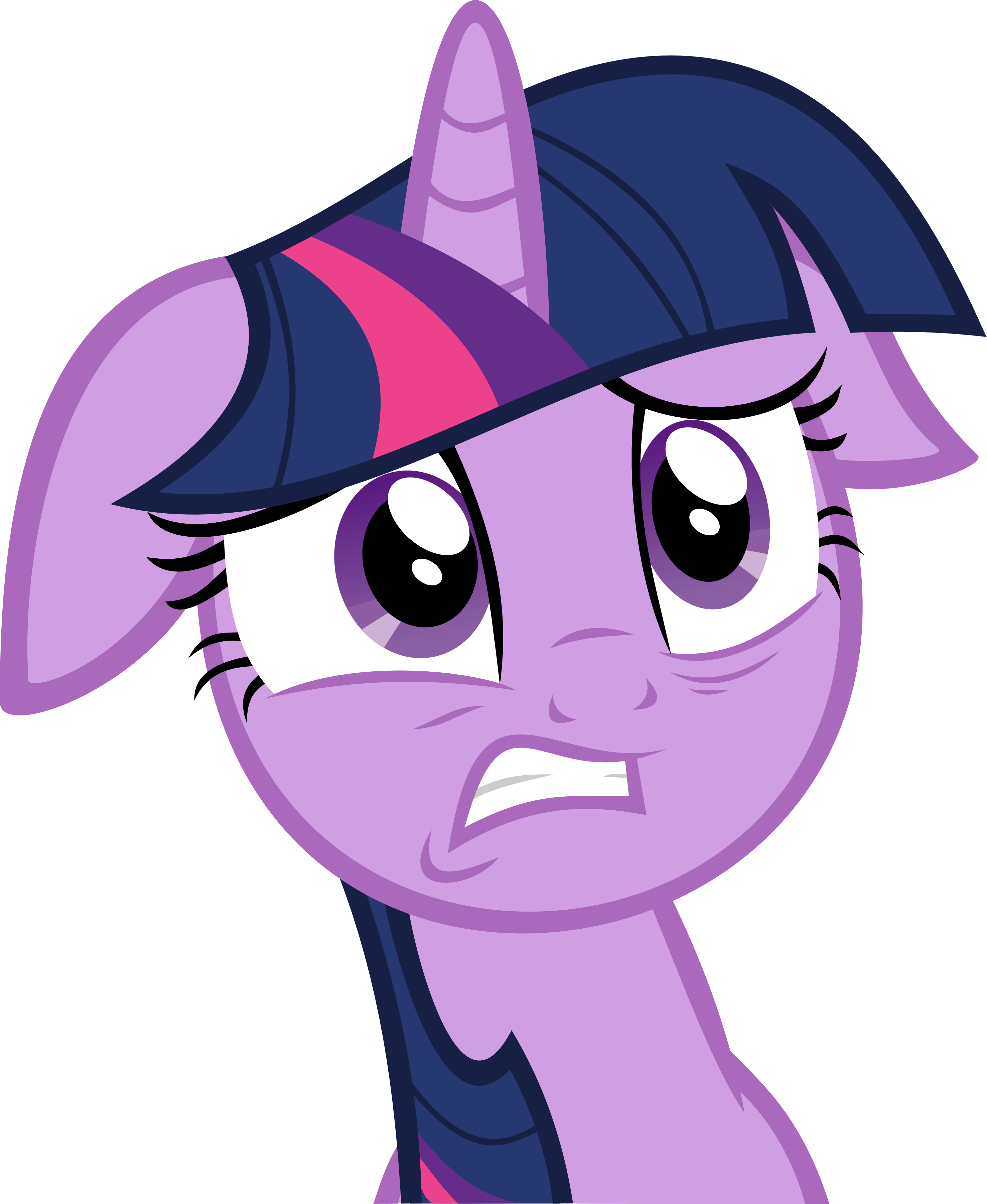 Twilight Sparkle - Worried Face