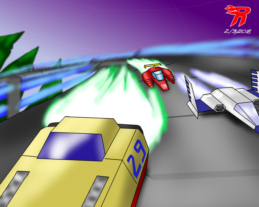 F-Zero race scene by TheRevivedracer on DeviantArt