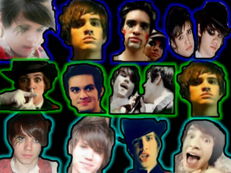 Ryan Ross and Brendon Urie