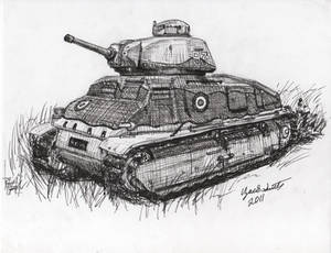 French Somua Tank