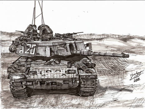 Israeli Magach 7 Tank