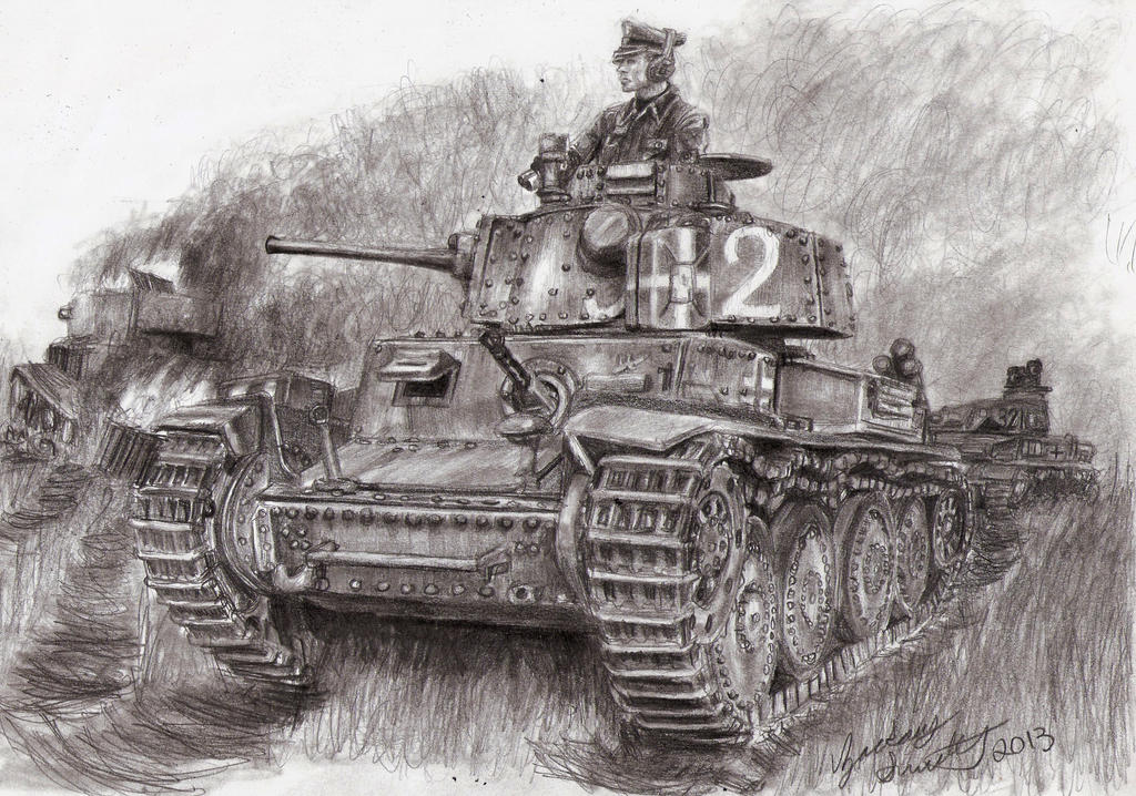 Pz 38t Auf in den Kampf