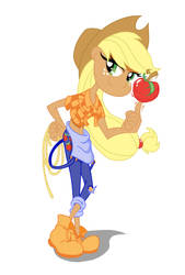 Applejack in the flesh