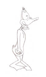 Daffy's WTF face