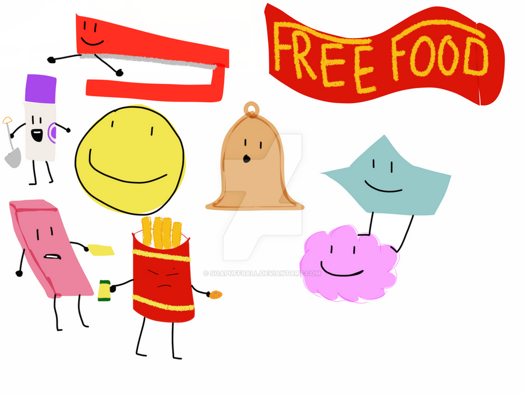 Free Food from Battle for BFDI by skinnybeans17 on DeviantArt