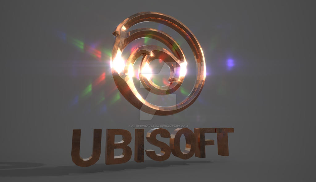 Ubisoft Logo Deviantart Ubisoft Logo PBR Portfolio by gilbertroyalva on DeviantArt