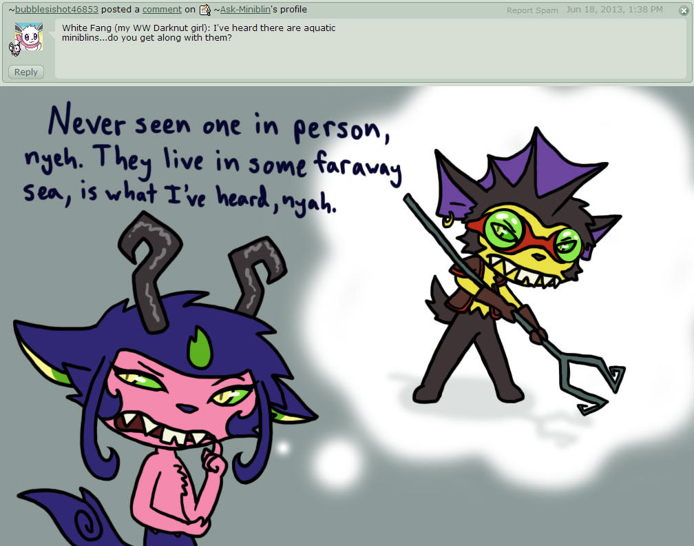 Q 20 - Sea Miniblins by Ask-Miniblin on DeviantArt
