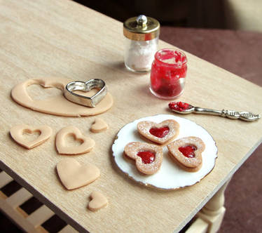 Linzer Cookie Prep Board