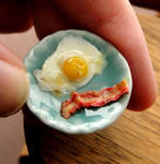 Egg and Bacon by fairchildart