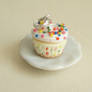 Funfetti Cupcake Pendant