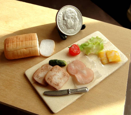 Dollhouse Sandwich Prep Board