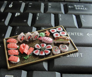 Dollhouse Sushi Platter