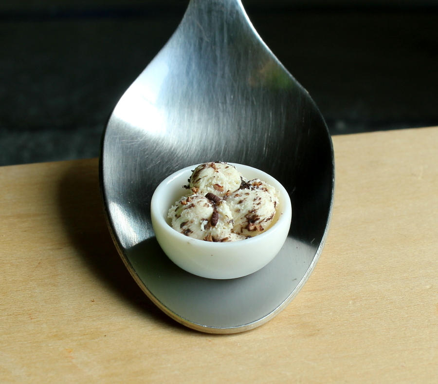 1:12 Scale Chocolate Peanut Butter Ice Cream by fairchildart 1:12 Scale Chocolate Peanut Butter Ice Cream by fairchildart