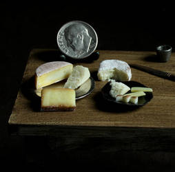 1:12 Scale Tudor Cheese
