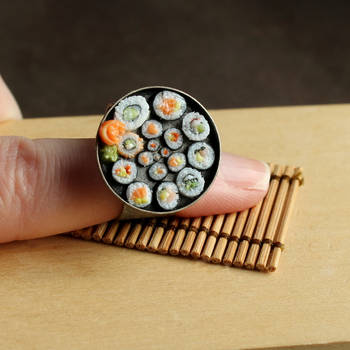 Sushi Spiral Ring