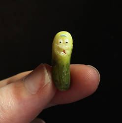 Potentially the smallest Pickle Rick